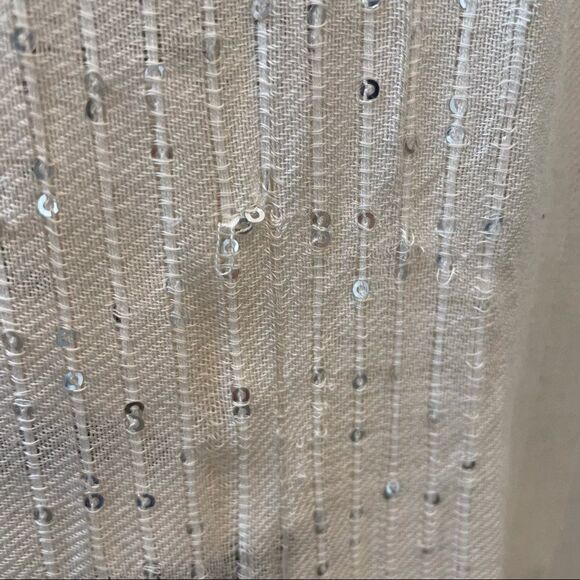 Dylan Semi-Sheer Cotton Sequin Peasant Top Size XS NWOT - Picture 4 of 16